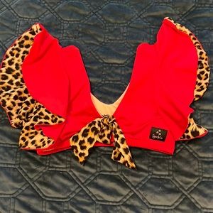 Sparkle Stagewear “Pepper” top Red Size CL
